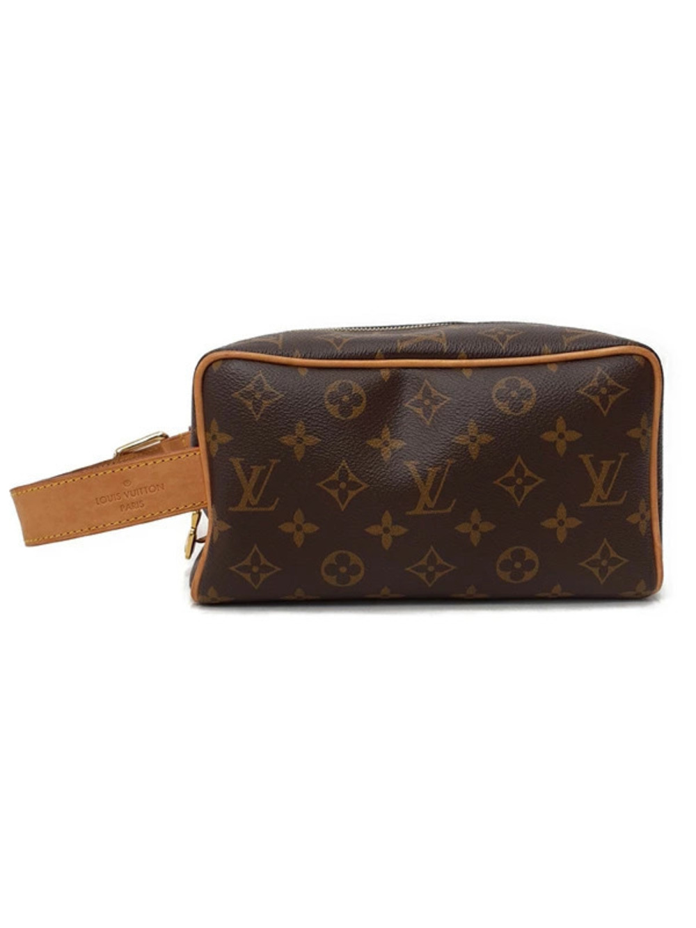 Louis Vuitton Monogram Locker Dopp Handbag